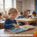 Livro Interativo com Som – Aprendizagem Bilíngue Português/Inglês – Touch & Sound – Multitemas