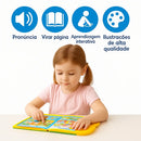 Livro Interativo com Som – Aprendizagem Bilíngue Português/Inglês – Touch & Sound – Multitemas